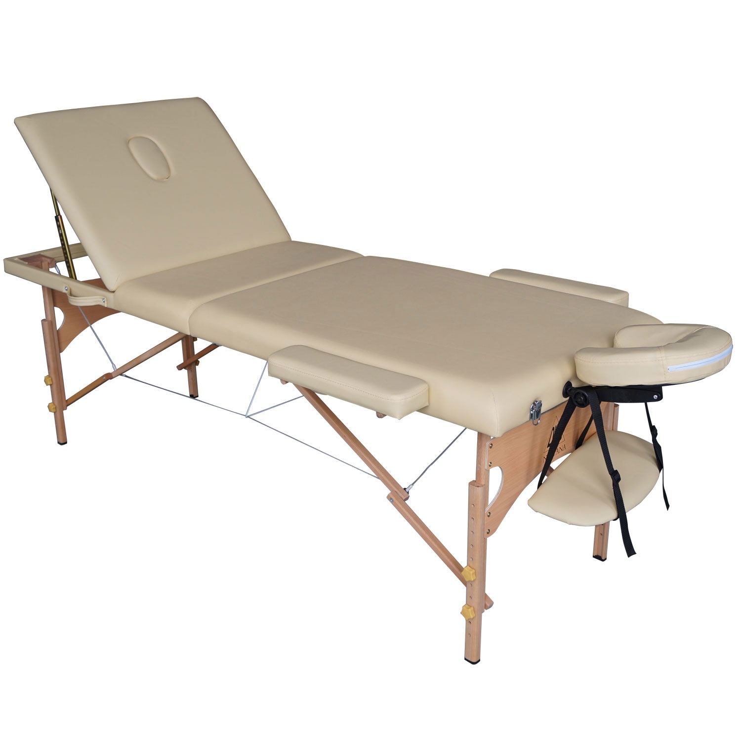 Складной массажный стол DFC NIRVANA Relax Pro бежевого цвета Складной массажный стол DFC NIRVANA Relax Pro бежевого цвета