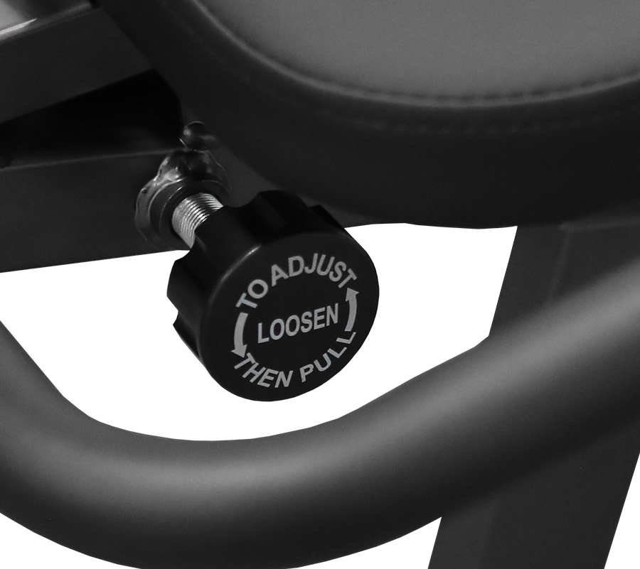 Регулировка сидения велотренажера Carbon M808 Регулировка сидения велотренажера Carbon M808