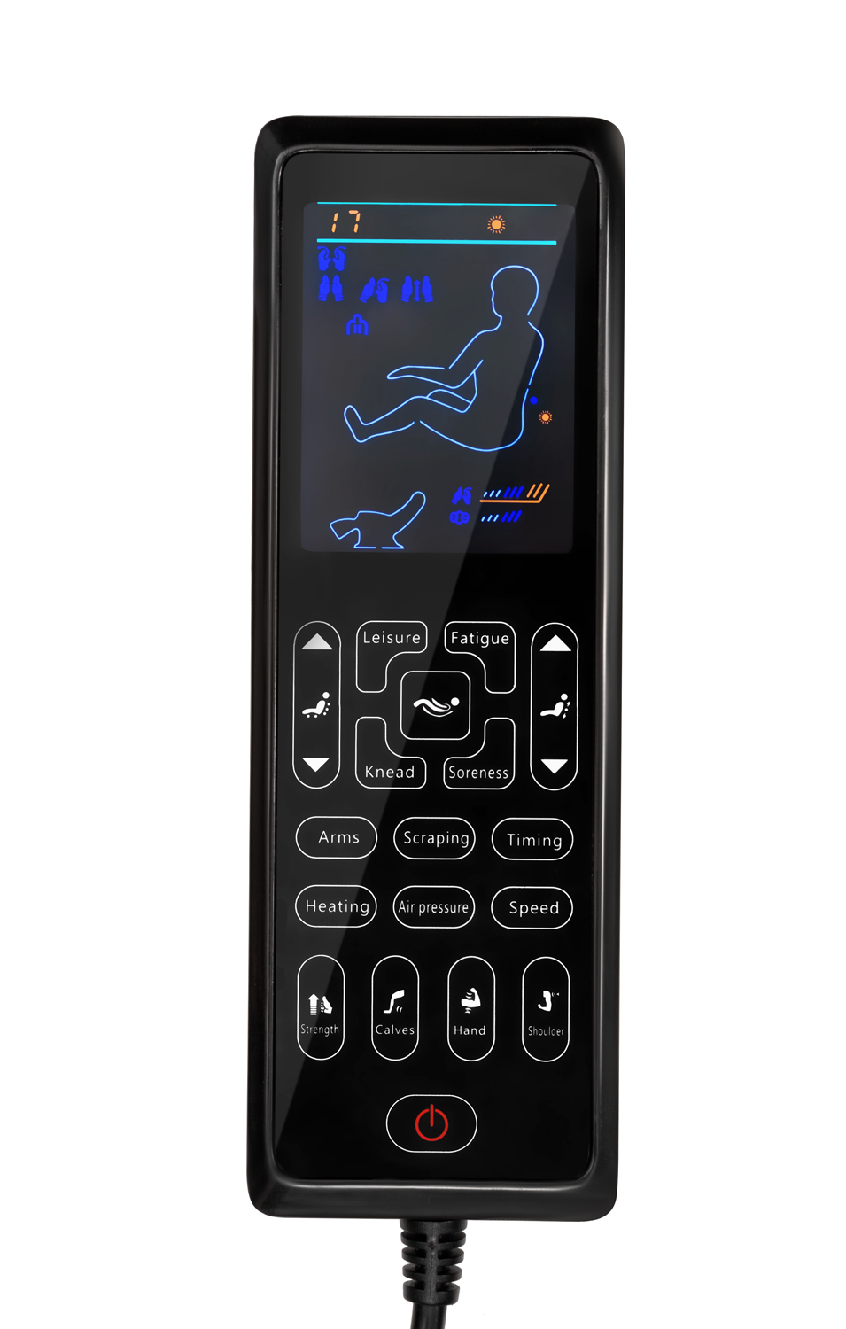 Пульт ДУ массажного кресла VictoryFit M828 Пульт ДУ массажного кресла VictoryFit M828
