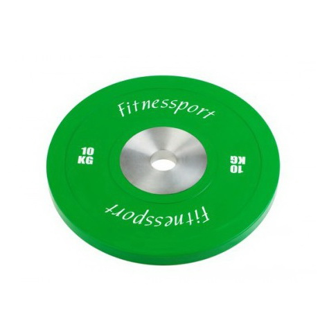 Бамперный диск для кроссфита Fitnessport RCP22-10 Бамперный диск для кроссфита Fitnessport RCP22-10