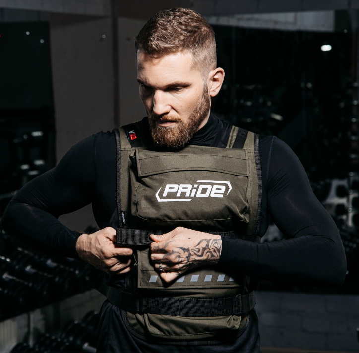 Жилет-утяжелитель Pride V25кг Жилет-утяжелитель Pride V25кг