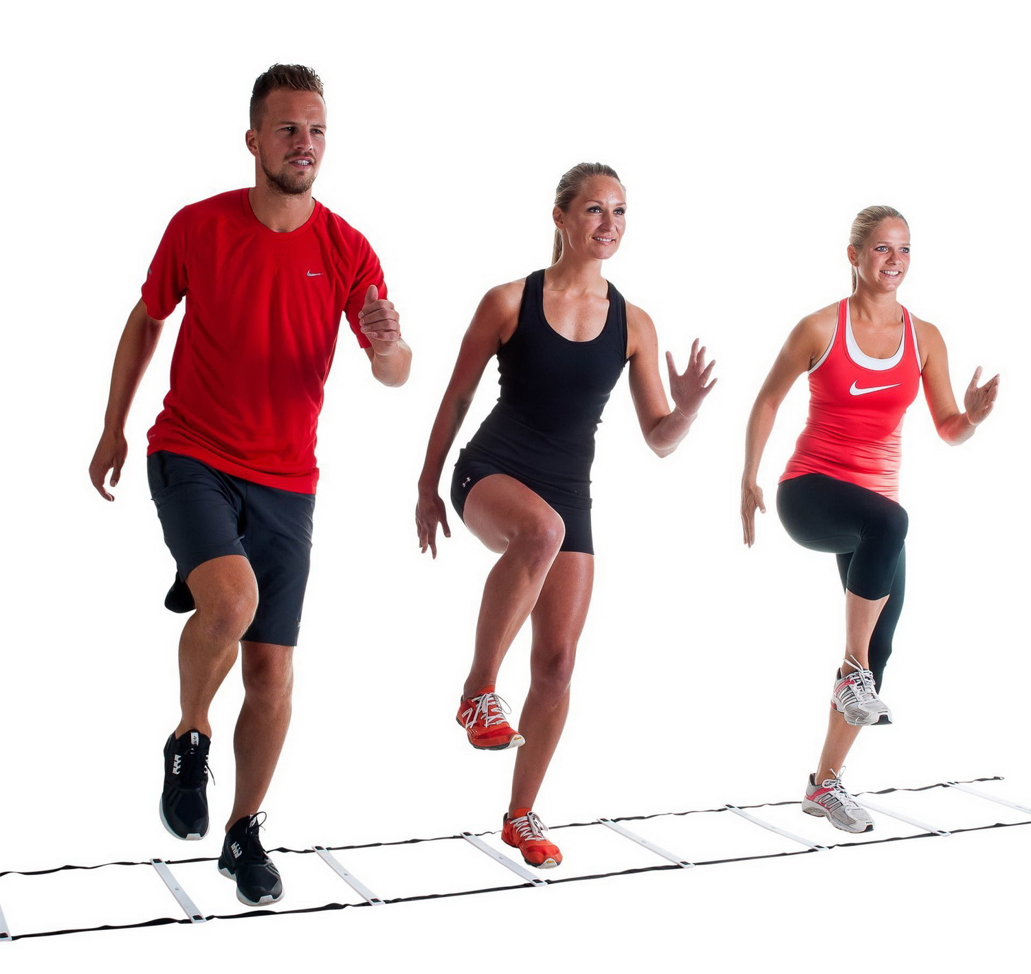 Упражнения с координационной дорожкой (лестницей) Pure2Improve Agility Ladder Упражнения с координационной дорожкой (лестницей) Pure2Improve Agility Ladder