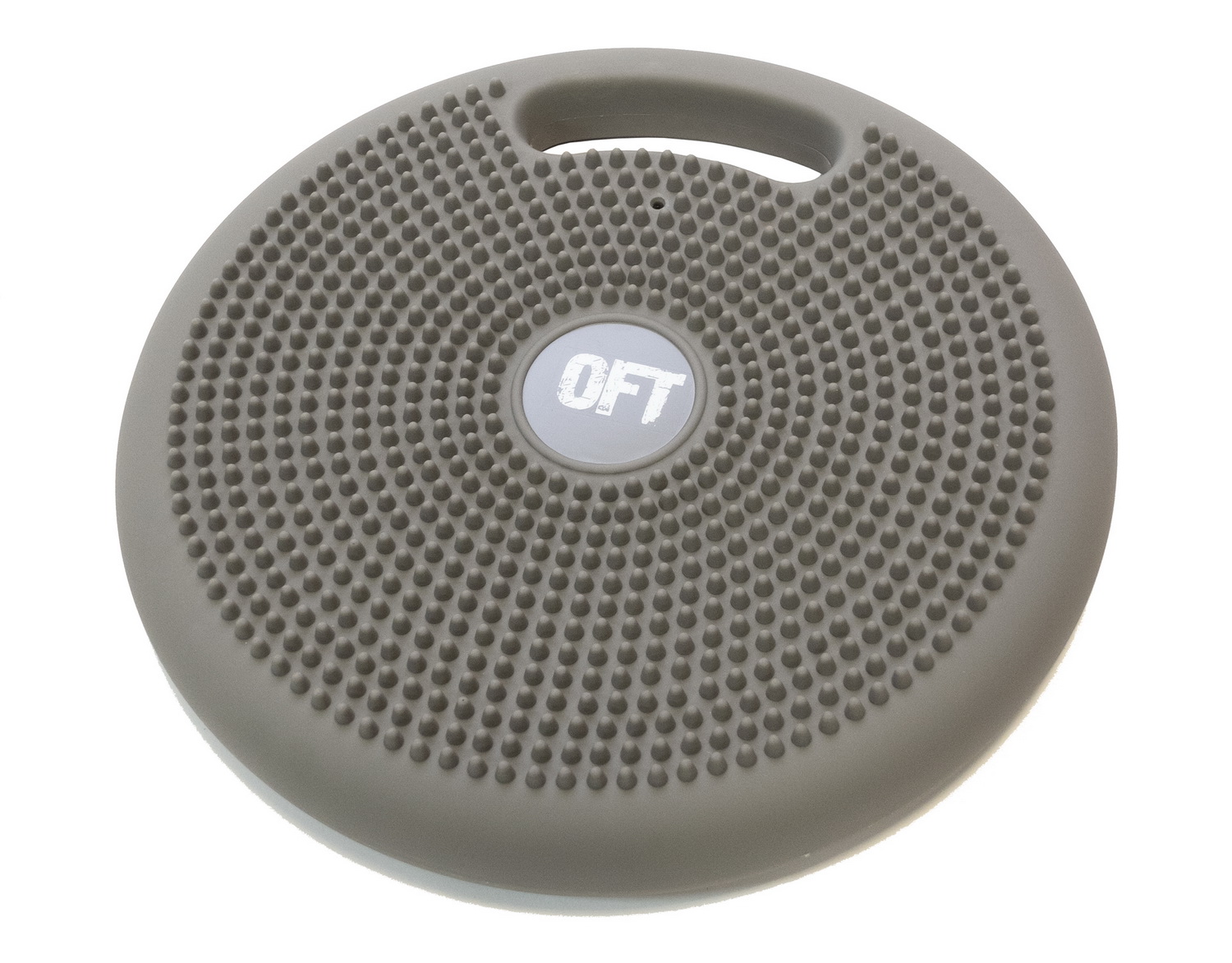 Массажно-балансировочная подушка с ручкой ORIGINAL FIT.TOOLS FT-BPDHL (GREY) Массажно-балансировочная подушка с ручкой ORIGINAL FIT.TOOLS FT-BPDHL (GREY)