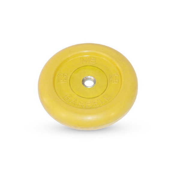 Диск обрезиненный цветной MB Barbell MB-PltB26-1,25C Диск обрезиненный цветной MB Barbell MB-PltB26-1,25C