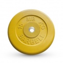 Диск обрезиненный цветной MB Barbell MB-PltB26-15C
