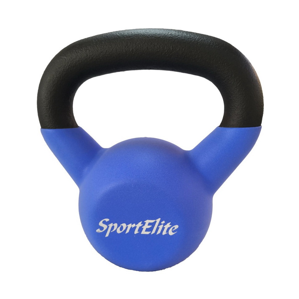 Гиря чугунная с виниловым покрытием Sport Elite 20 кг Гиря чугунная с виниловым покрытием Sport Elite 20 кг