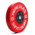 Диск тяжелоатлетический тренировочный HERCULES Color 25 кг