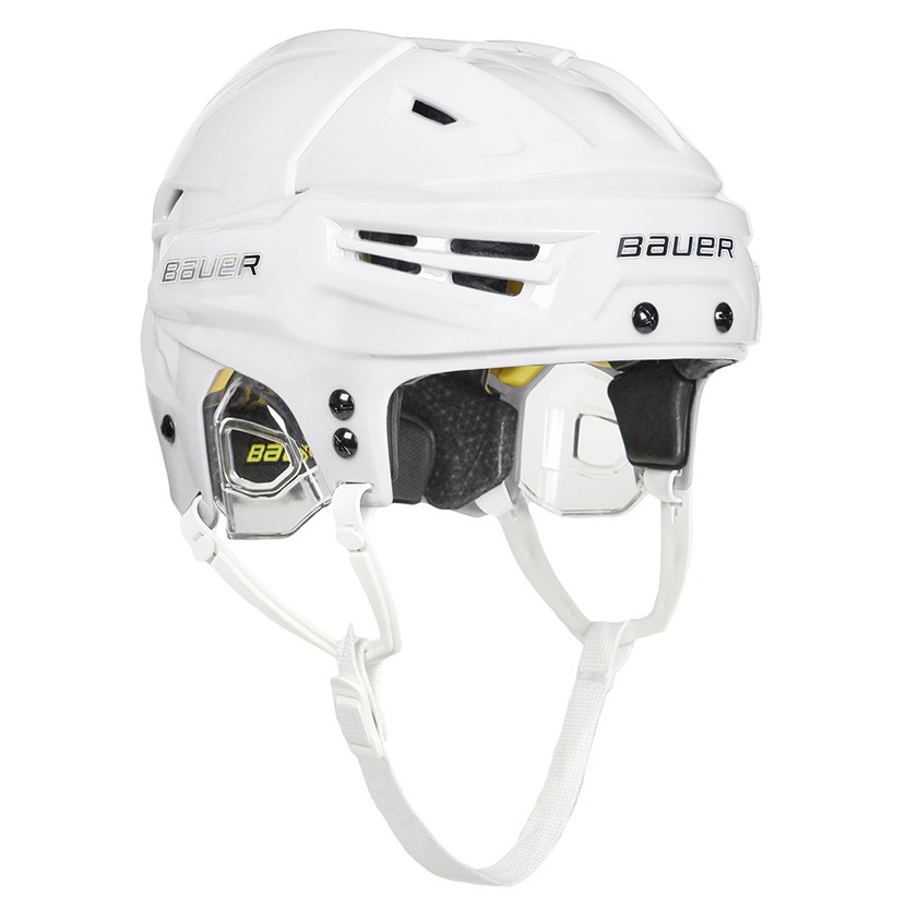 Хоккейный шлем BAUER RE-AKT SR белого цвета Хоккейный шлем BAUER RE-AKT SR белого цвета