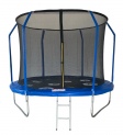 Батут диаметром 12FT (3,66м) с принтом, защитной сеткой и лестницей Sport Elite PLAY FR-80-12FT