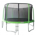 Батут Sport Elite GB30201-14FT с защитной сеткой и лестницей диаметром 14ft (4,27 м)