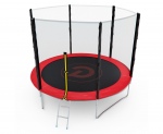 Батут с сеткой и лестницей DFC Pelpo 10ft Red