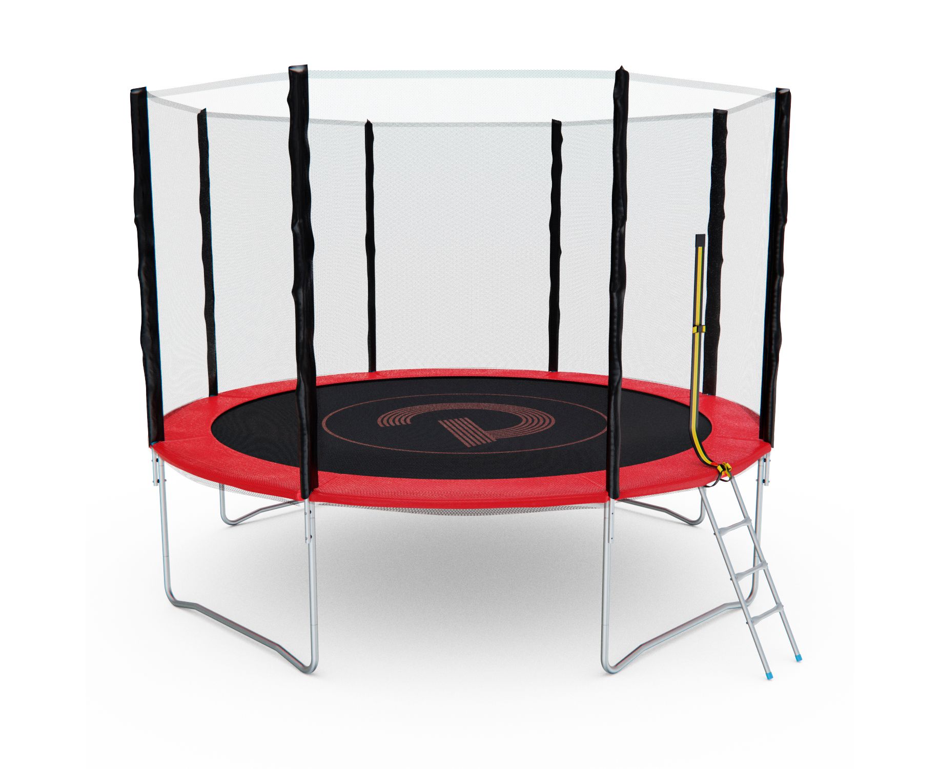 Батут с сеткой и лестницей DFC Pelpo 12ft Red Батут с сеткой и лестницей DFC Pelpo 12ft Red