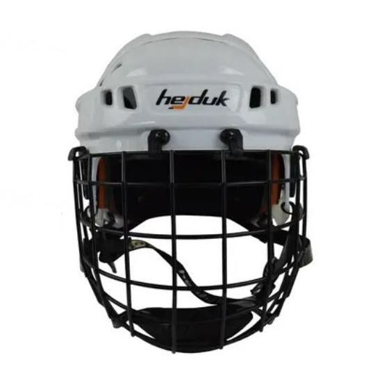 Хоккейный шлем с решеткой Hejduk Hockey Helmet Combo (белый) Хоккейный шлем с решеткой Hejduk Hockey Helmet Combo (белый)