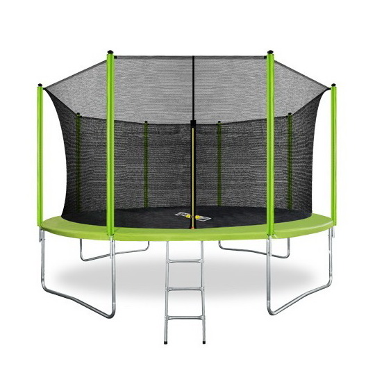 Батут с внутренней страховочной сеткой и лестницей Arland Standard 14FT Inside Light green диаметром 14 футов (4,27 м) Батут с внутренней страховочной сеткой и лестницей Arland Standard 14FT Inside Light green диаметром 14 футов (4,27 м)