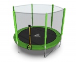 Батут с защитной сеткой DFC Trampoline Fitness 10FT-TR-LG диаметром 10 футов (3,05 м)