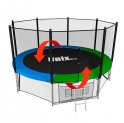 Батут UNIX Classic 12 ft (outside) с защитной сетью и лестницей диаметром 12 ft (366 см)