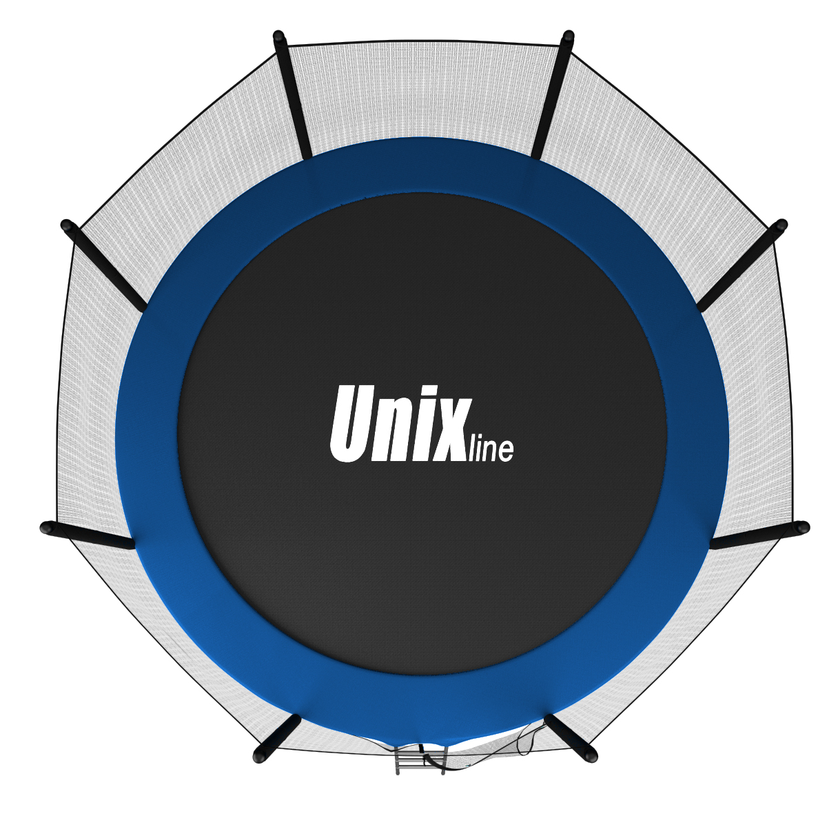 Батут UNIX Classic 12 ft (outside) с защитной сетью и лестницей диаметром 12 ft (366 см) Батут UNIX Classic 12 ft (outside) с защитной сетью и лестницей диаметром 12 ft (366 см)