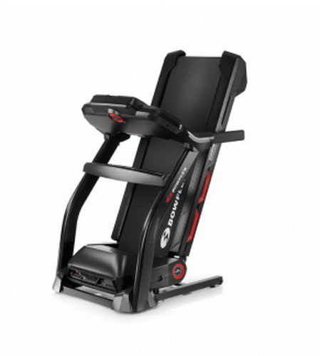 Беговая дорожка Bowflex BXT128 в сложенном виде Беговая дорожка Bowflex BXT128 в сложенном виде