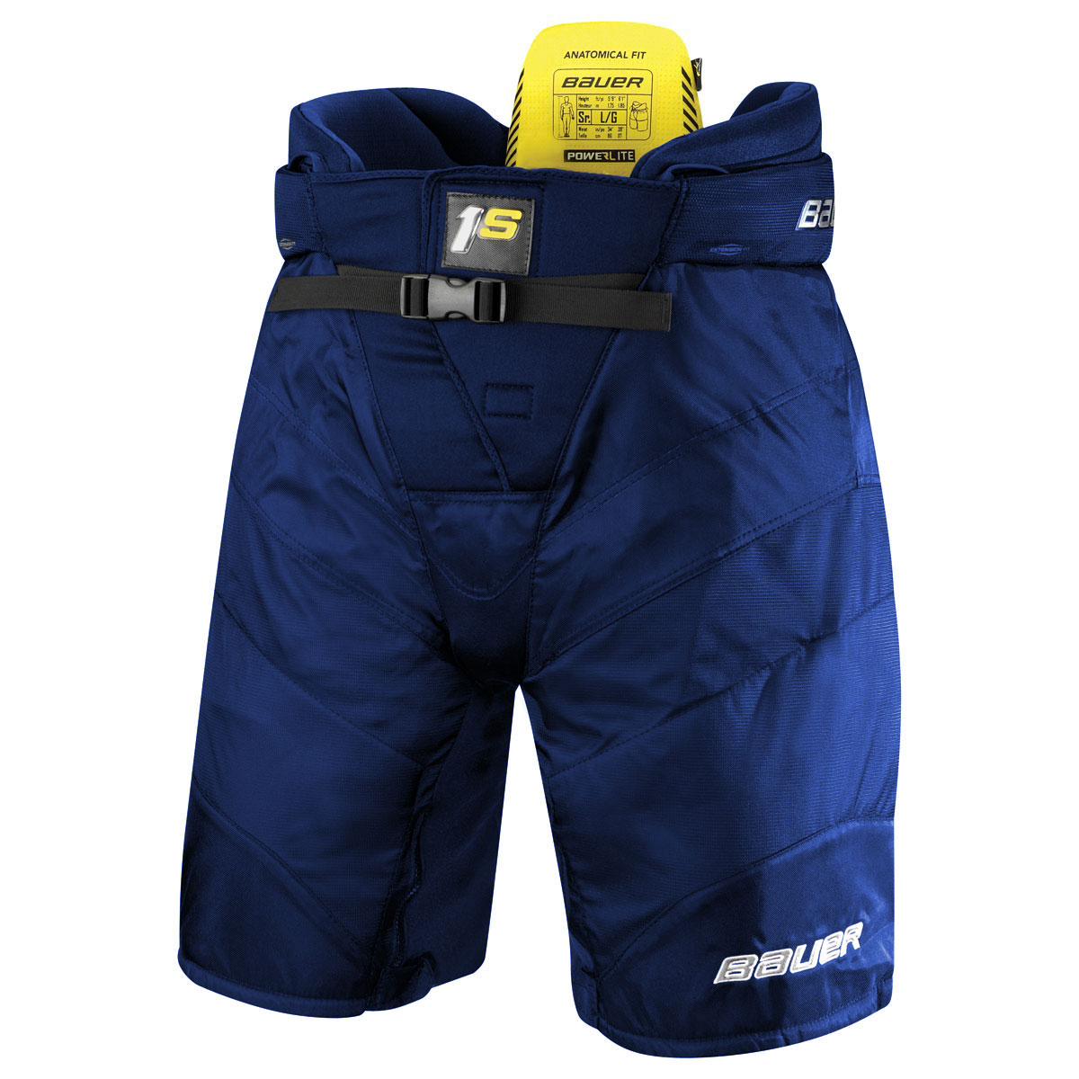 Трусы хоккейные BAUER Supreme 1S S17 SR синего цвета Трусы хоккейные BAUER Supreme 1S S17 SR синего цвета