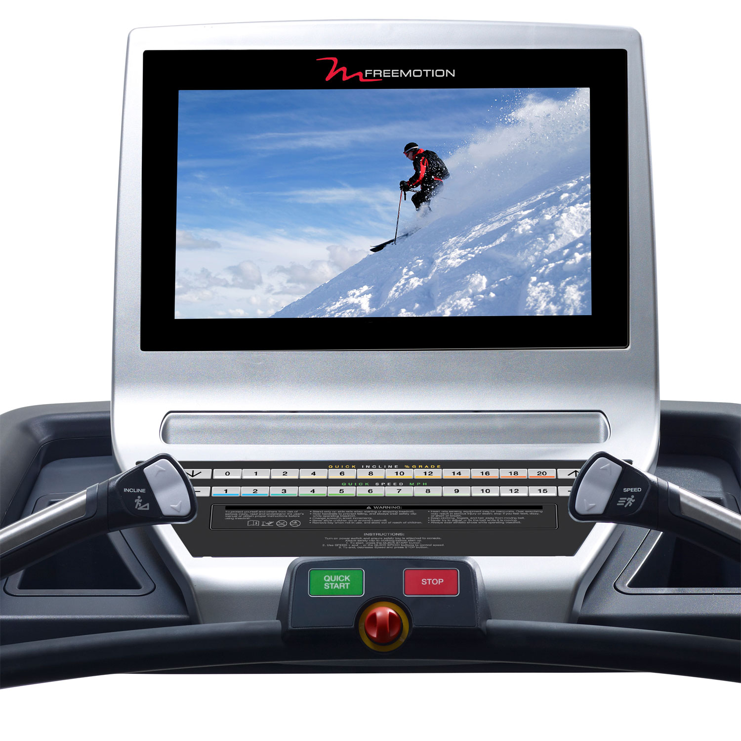 Консоль профессиональной беговой дорожки Freemotion t12.8 Консоль профессиональной беговой дорожки Freemotion t12.8