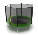 Батут с внешней сеткой EVO Jump Standard 8ft (Green)