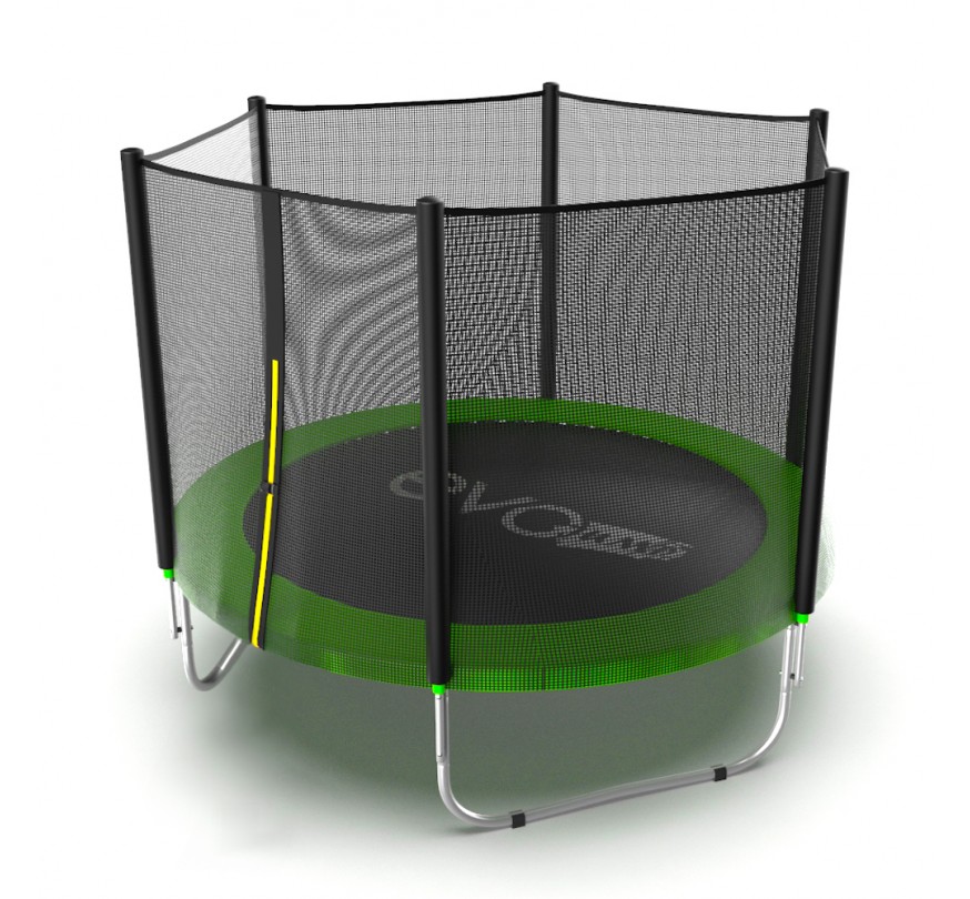 Батут с внешней сеткой EVO Jump Standard 8ft (Green) Батут с внешней сеткой EVO Jump Standard 8ft (Green)