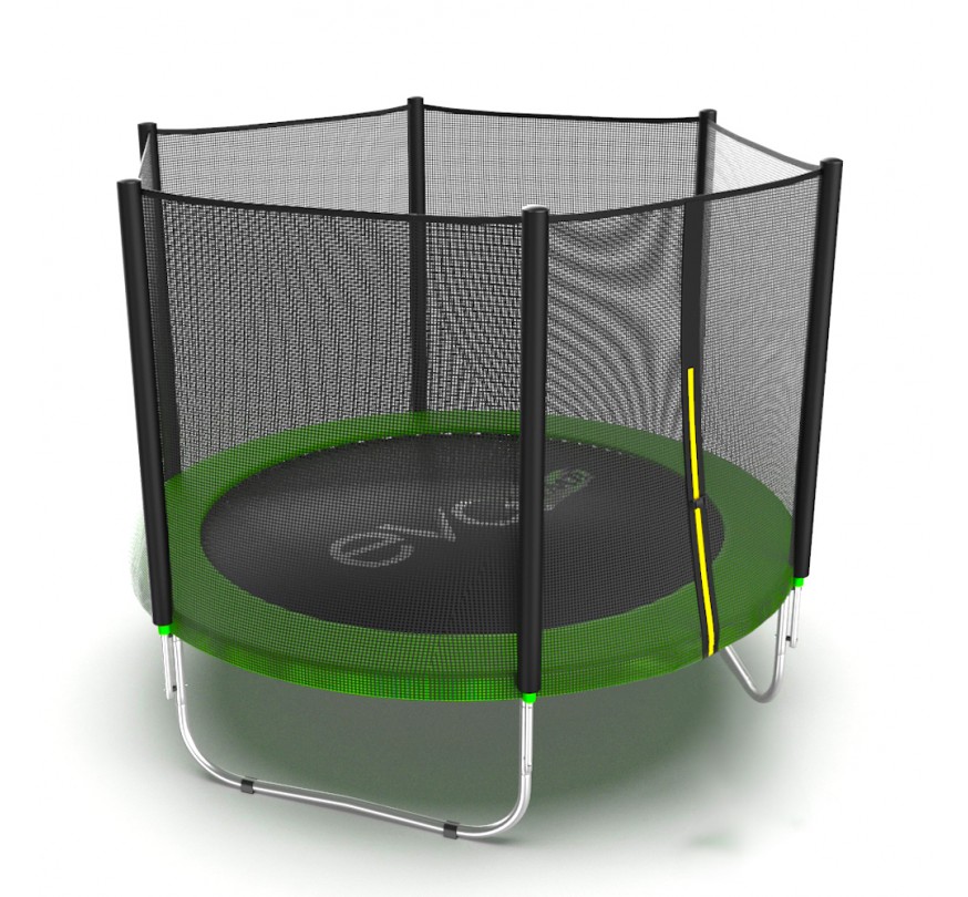 Батут с внешней сеткой EVO Jump Standard 8ft (Green) Батут с внешней сеткой EVO Jump Standard 8ft (Green)