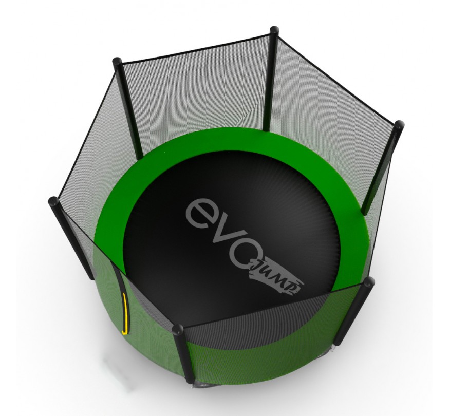 Батут с внешней сеткой EVO Jump Standard 8ft (Green) Батут с внешней сеткой EVO Jump Standard 8ft (Green)