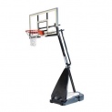 Баскетбольная мобильная стойка Spalding 54 Glass Hybrid Portable