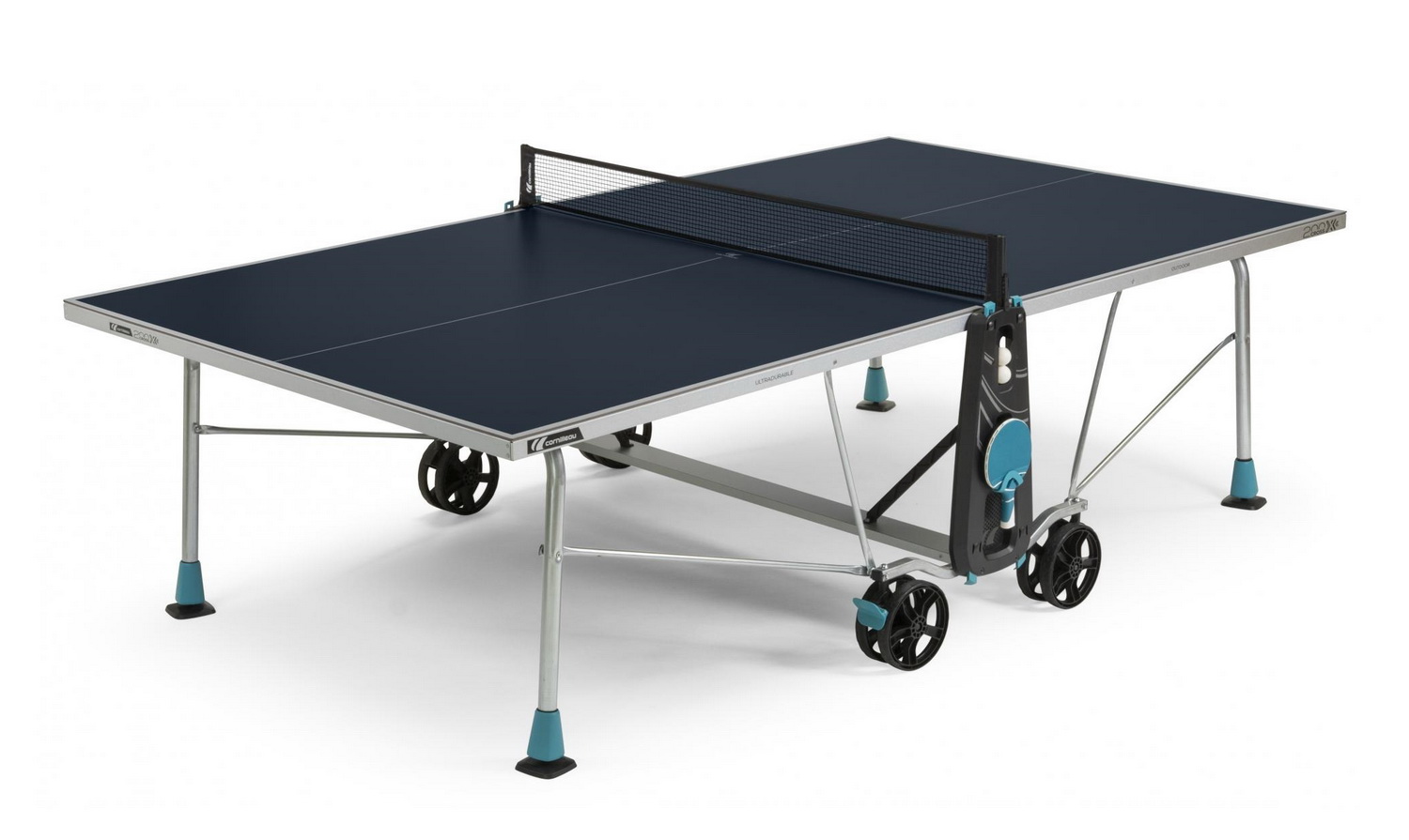 Теннисный стол всепогодный Cornilleau Sport 200X Outdoor синего цвета Теннисный стол всепогодный Cornilleau Sport 200X Outdoor синего цвета