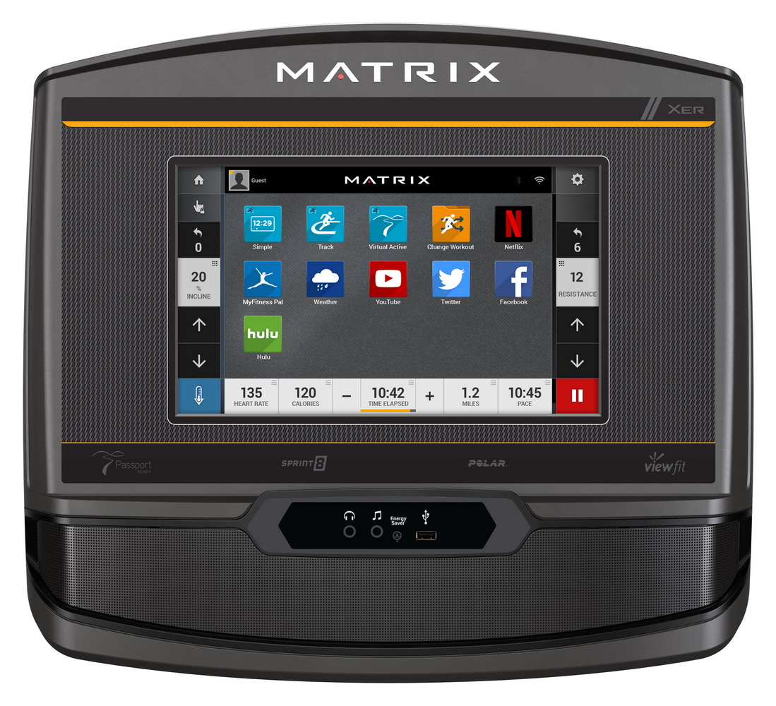 Консоль эллиптического эргометра Matrix E30XER Консоль эллиптического эргометра Matrix E30XER