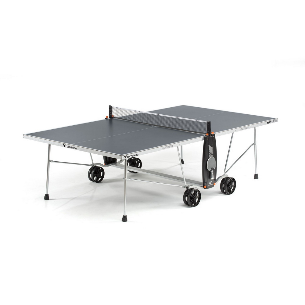 Теннисный стол всепогодный складной Cornilleau Sport 100S Crossover Outdoor серого цвета Теннисный стол всепогодный складной Cornilleau Sport 100S Crossover Outdoor серого цвета