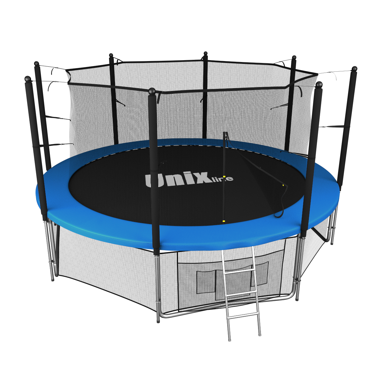 Батут с защитной сеткой UNIX Classic 14 ft (inside) Батут с защитной сеткой UNIX Classic 14 ft (inside)