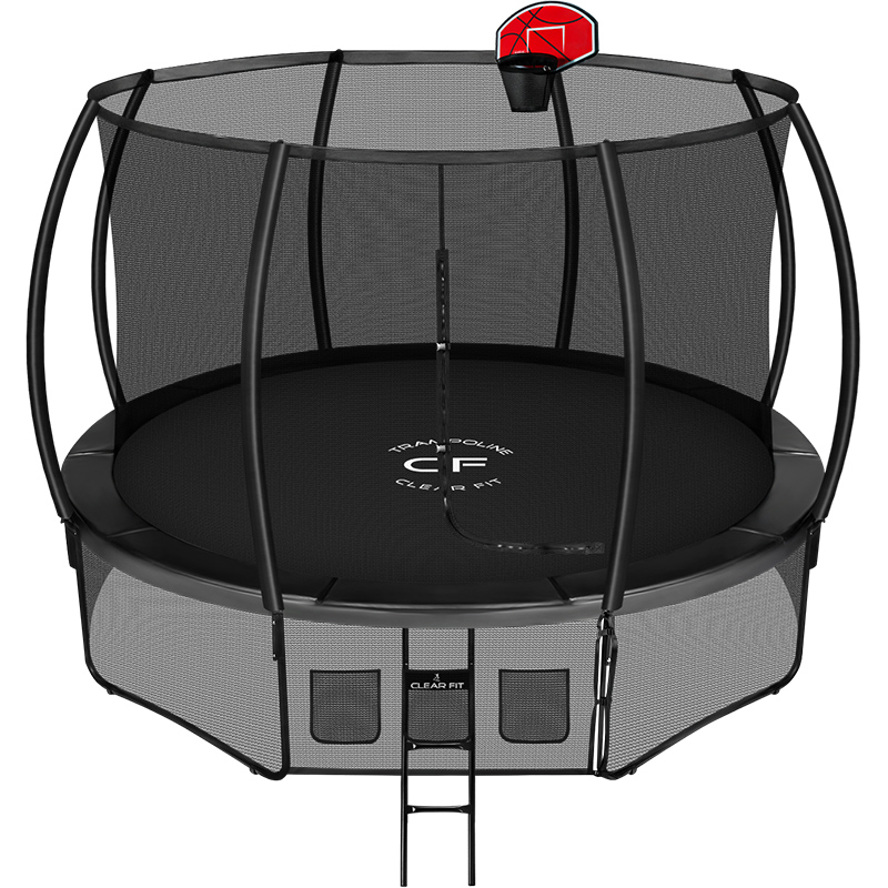 ����� � ������������� ����� ��������� 14ft (426 ��) Clear Fit SpaceHop Basketball 14ft