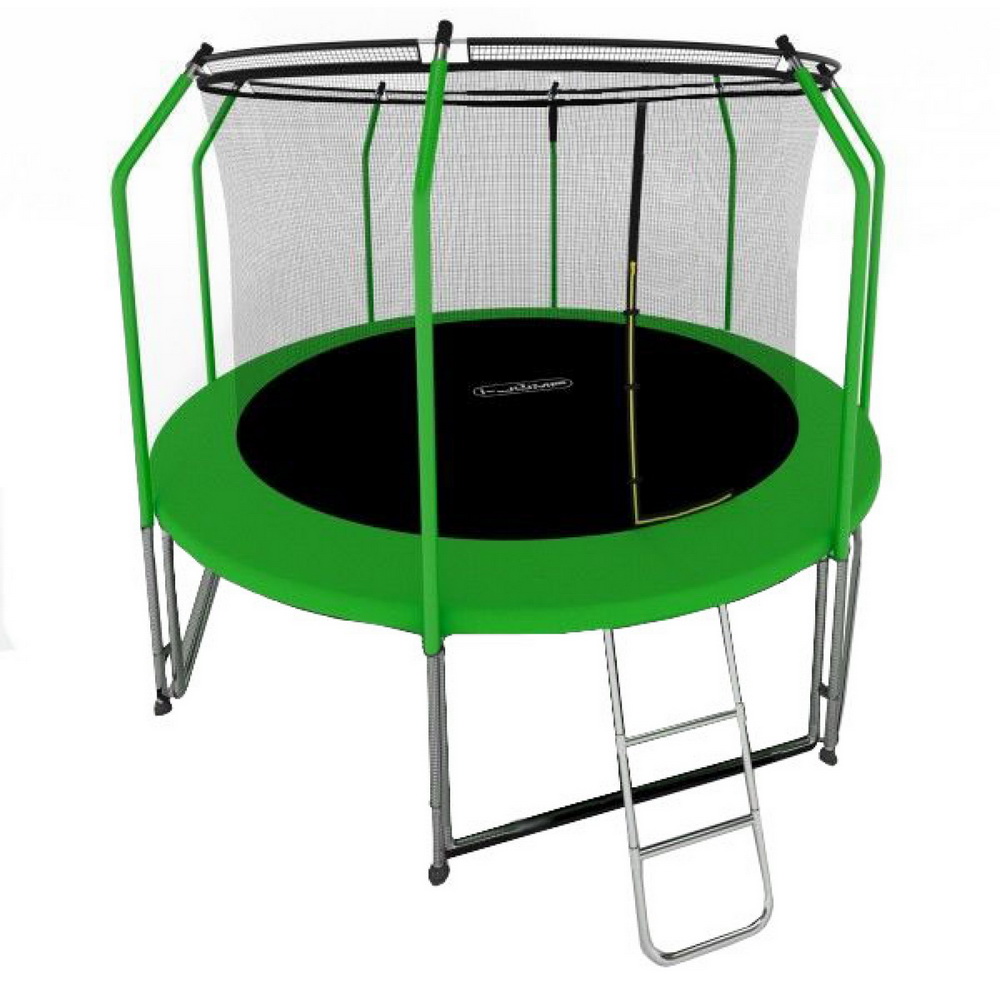 Батут i-JUMP Elegant Light 12ft 3,66 метра с лестницей (green) Батут i-JUMP Elegant Light 12ft 3,66 метра с лестницей (green)