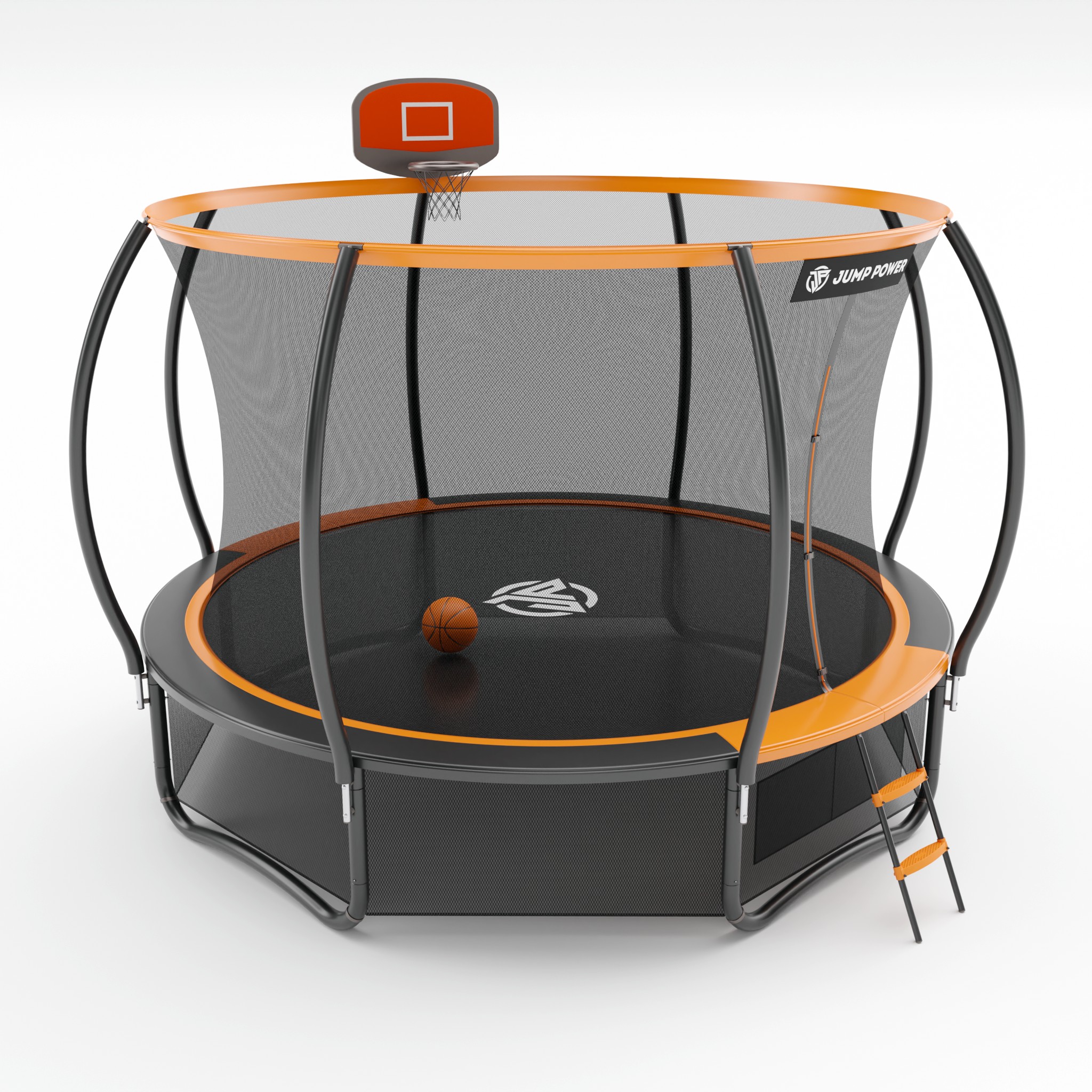 ����� � ������������� ������� Jump Power 14 ft Pro Inside Basket Orange