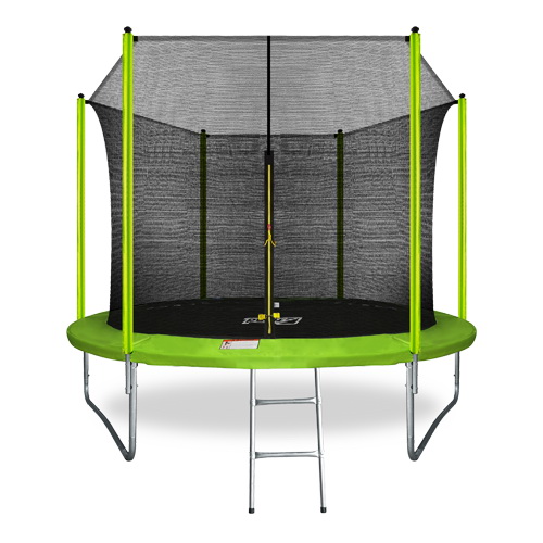 Батут с внутренней страховочной сеткой и лестницей Arland Standard 10FT Inside Light green диаметром 10 футов (3,05 м) Батут с внутренней страховочной сеткой и лестницей Arland Standard 10FT Inside Light green диаметром 10 футов (3,05 м)