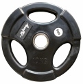 Олимпийский обрезиненный диск AeroFit AFPLB10