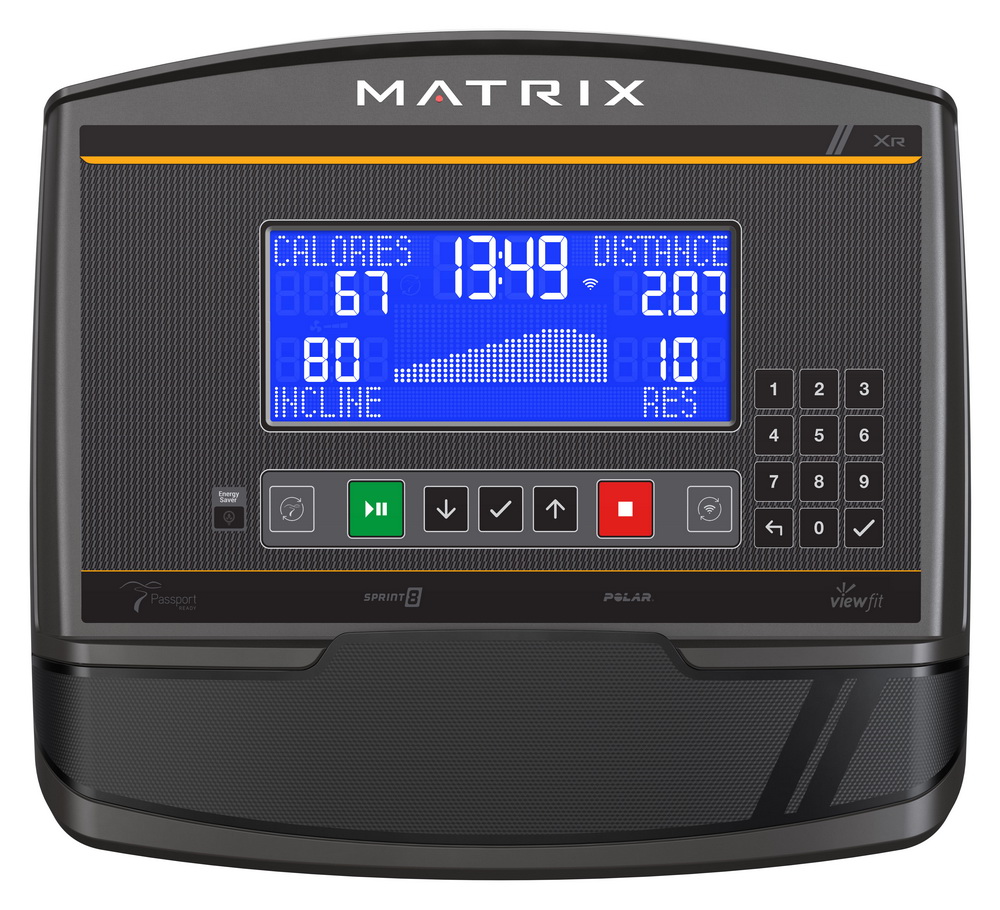 Консоль эллиптического эргометра Matrix A30XR Консоль эллиптического эргометра Matrix A30XR