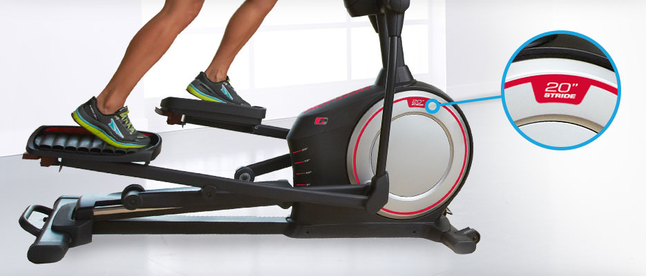 Электронное изменение угла наклона рампы эллиптического тренажера Pro-Form Endurance 920 E Электронное изменение угла наклона рампы эллиптического тренажера Pro-Form Endurance 920 E