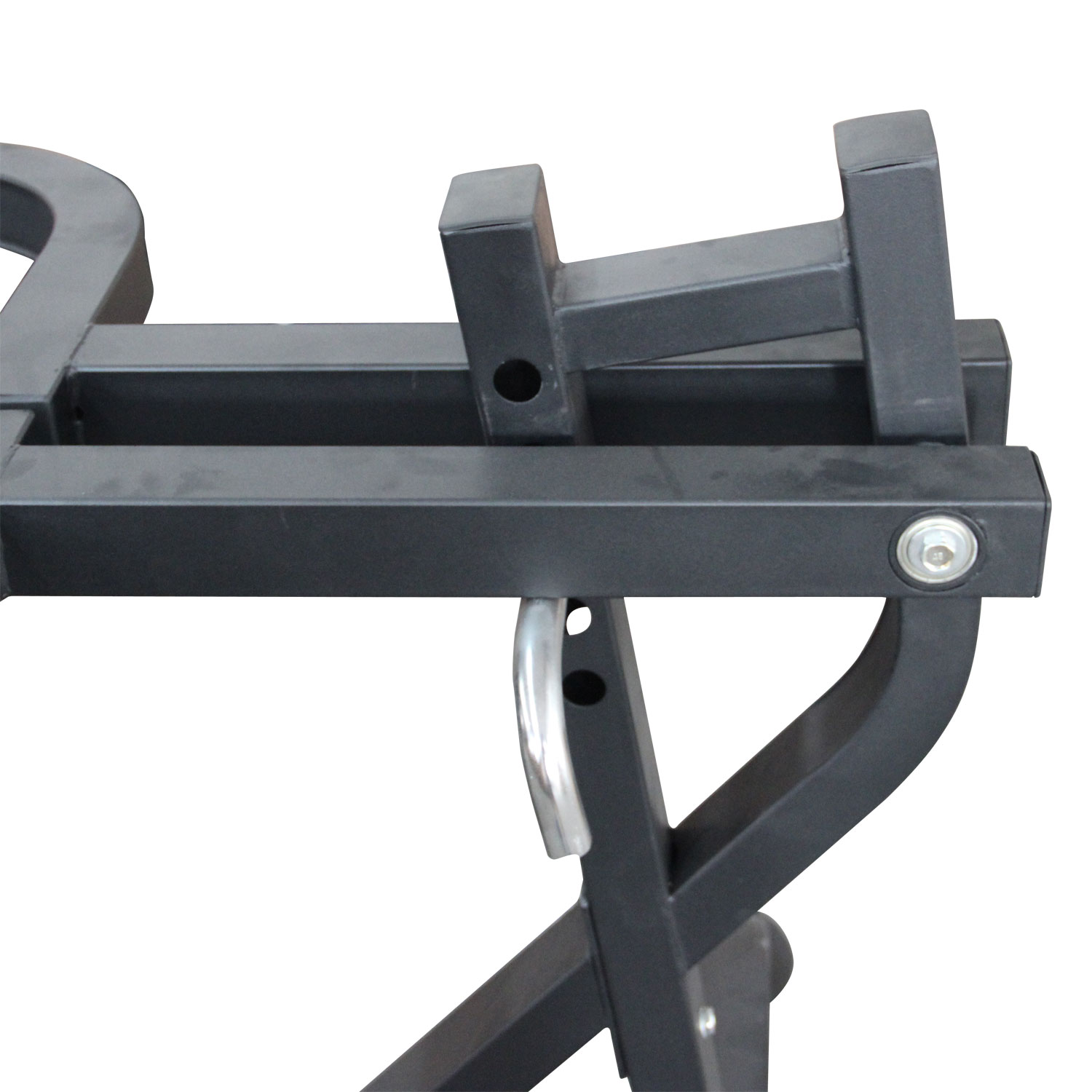 Регулировка амплитуды движения жимовых рычагов скамьи жим лежа DFC PowerGym BN030 Регулировка амплитуды движения жимовых рычагов скамьи жим лежа DFC PowerGym BN030