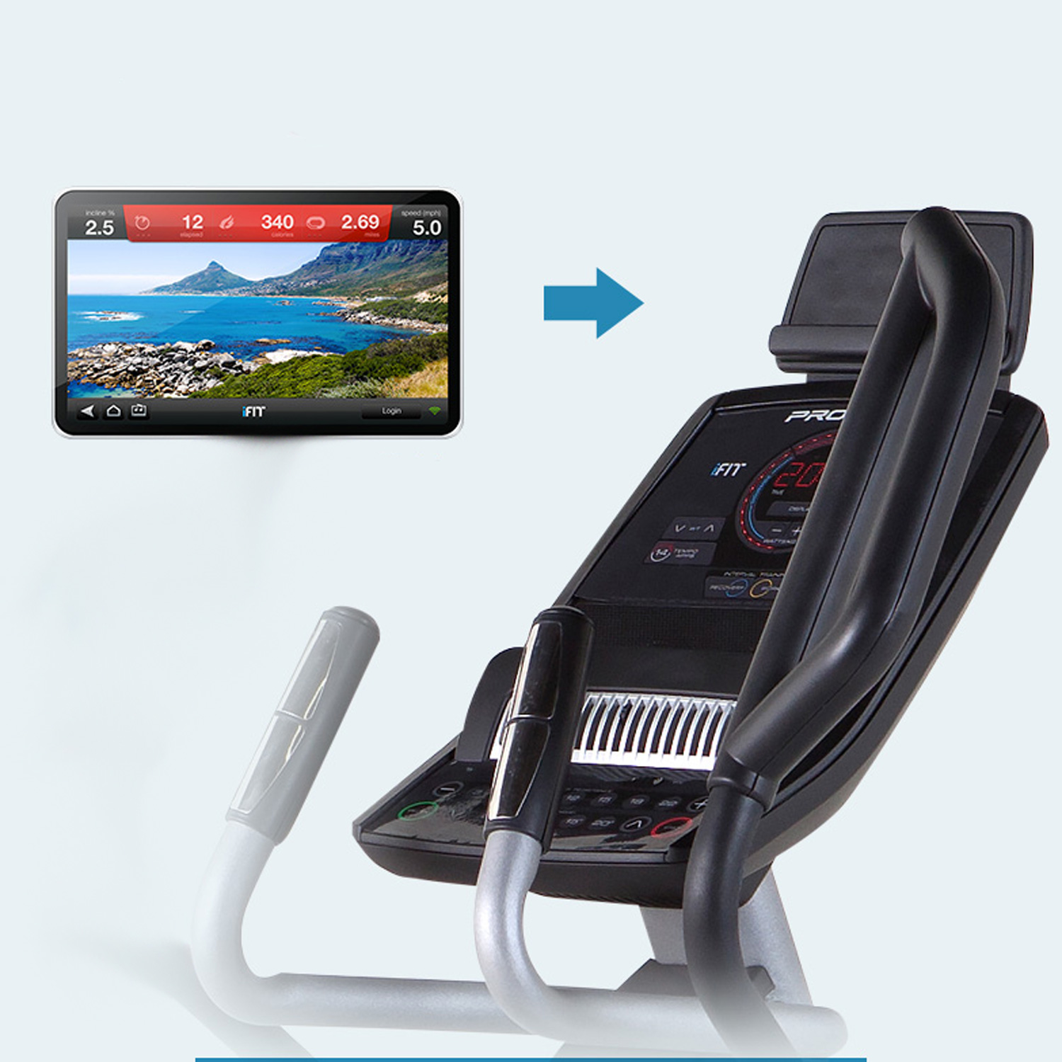Консоль эллиптического тренажера Pro-Form Trainer 7.0 Консоль эллиптического тренажера Pro-Form Trainer 7.0