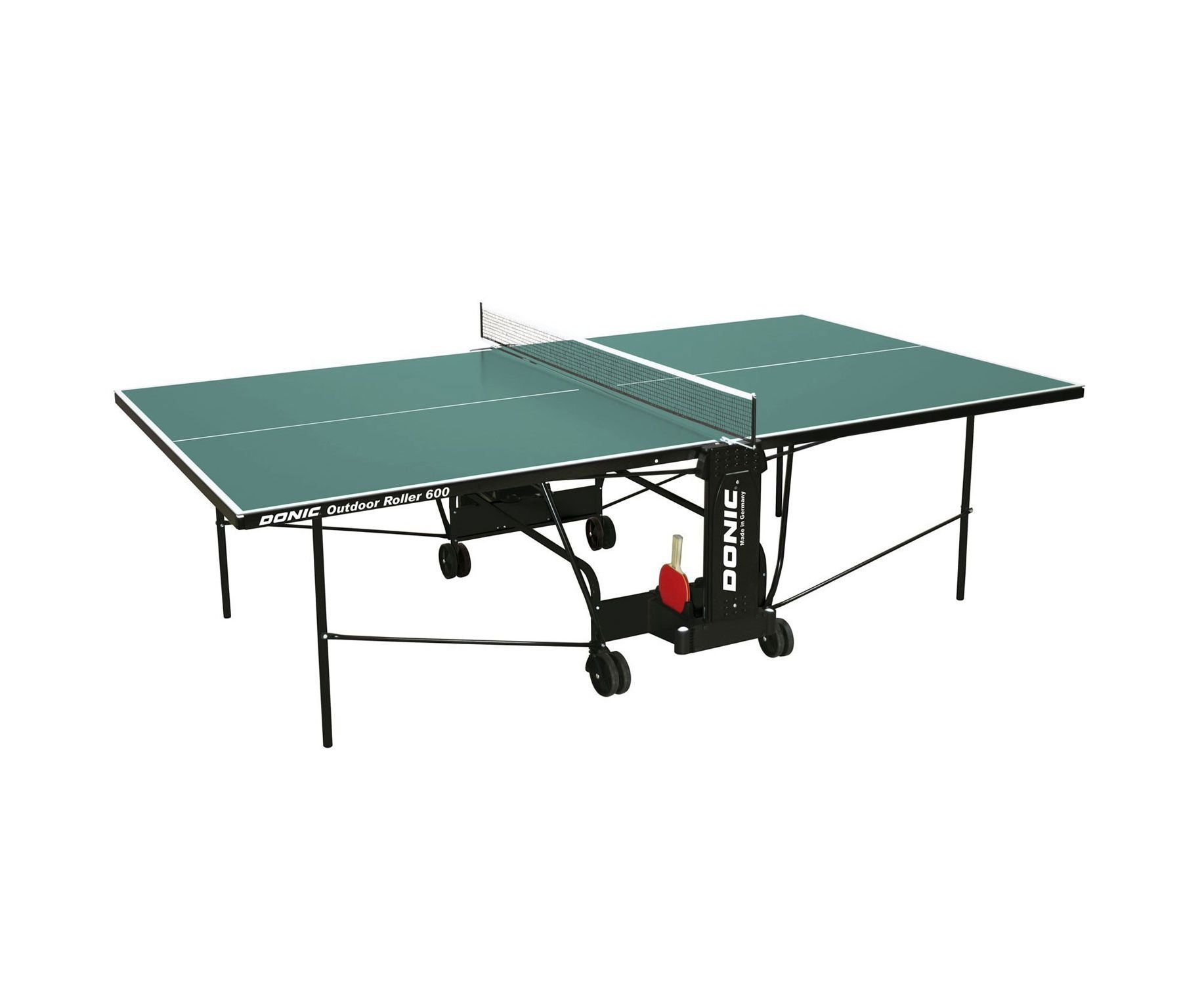 Теннисный стол всепогодный DONIC DONIC Outdoor Roller 600 зеленого цвета Теннисный стол всепогодный DONIC DONIC Outdoor Roller 600 зеленого цвета