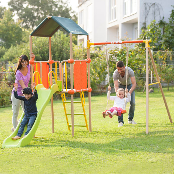 Детский игровой комплекс Kettler Play Tower с качелями Детский игровой комплекс Kettler Play Tower с качелями