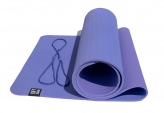 Коврик для йоги 6 мм двуслойный ORIGINAL FIT.TOOLS FT-YGM6-2TPE-1