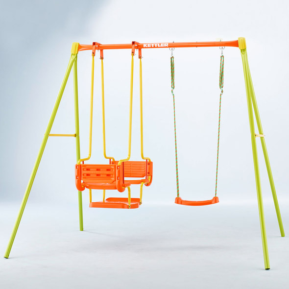 Качели двойные Kettler Swing Set 2 с сидением Гондола Качели двойные Kettler Swing Set 2 с сидением Гондола
