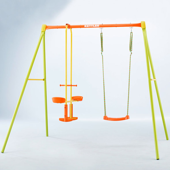 Качели двойные Kettler Swing Set 2 с 2-х местным сидением Всадник Качели двойные Kettler Swing Set 2 с 2-х местным сидением Всадник