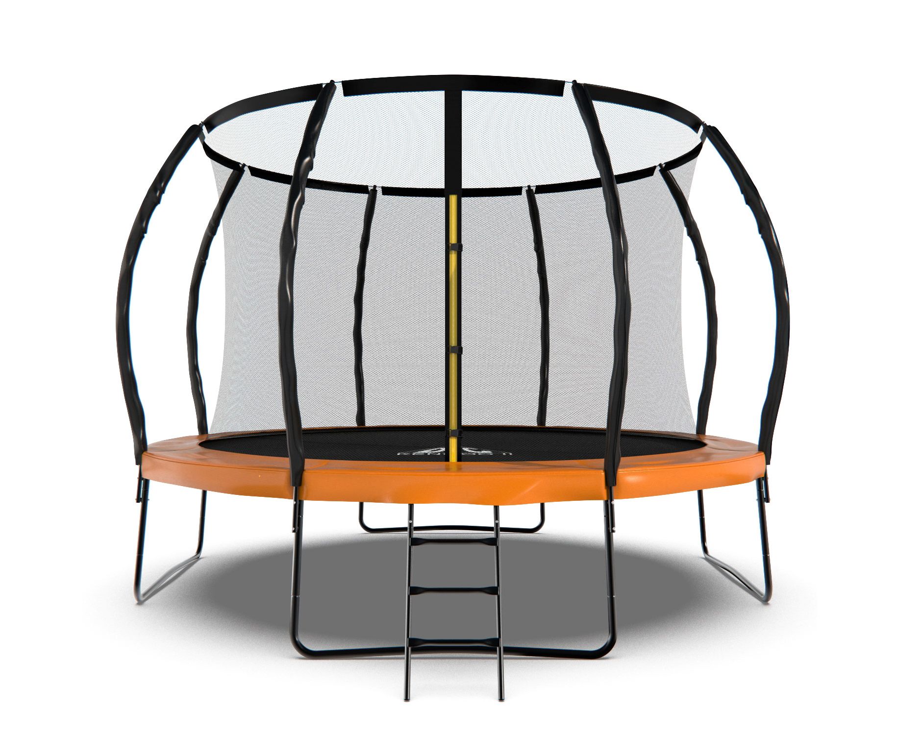 Батут с защитной сеткой и лестницей DFC Trampoline KENGOO II 12FT-BAS-BO диаметром 12 футов (3,66 м) Батут с защитной сеткой и лестницей DFC Trampoline KENGOO II 12FT-BAS-BO диаметром 12 футов (3,66 м)
