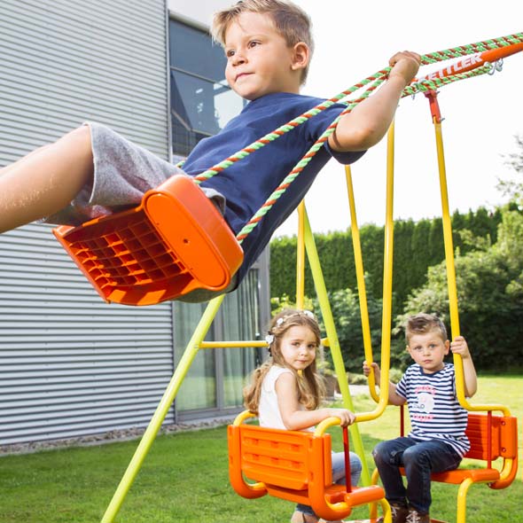 Качели двойные (гондола + доска) Kettler Swing Set 3 Качели двойные (гондола + доска) Kettler Swing Set 3