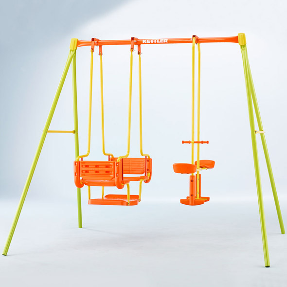 Качели двойные (гондола + доска) Kettler Swing Set 3 с 2-х местным сидением Всадник Качели двойные (гондола + доска) Kettler Swing Set 3 с 2-х местным сидением Всадник